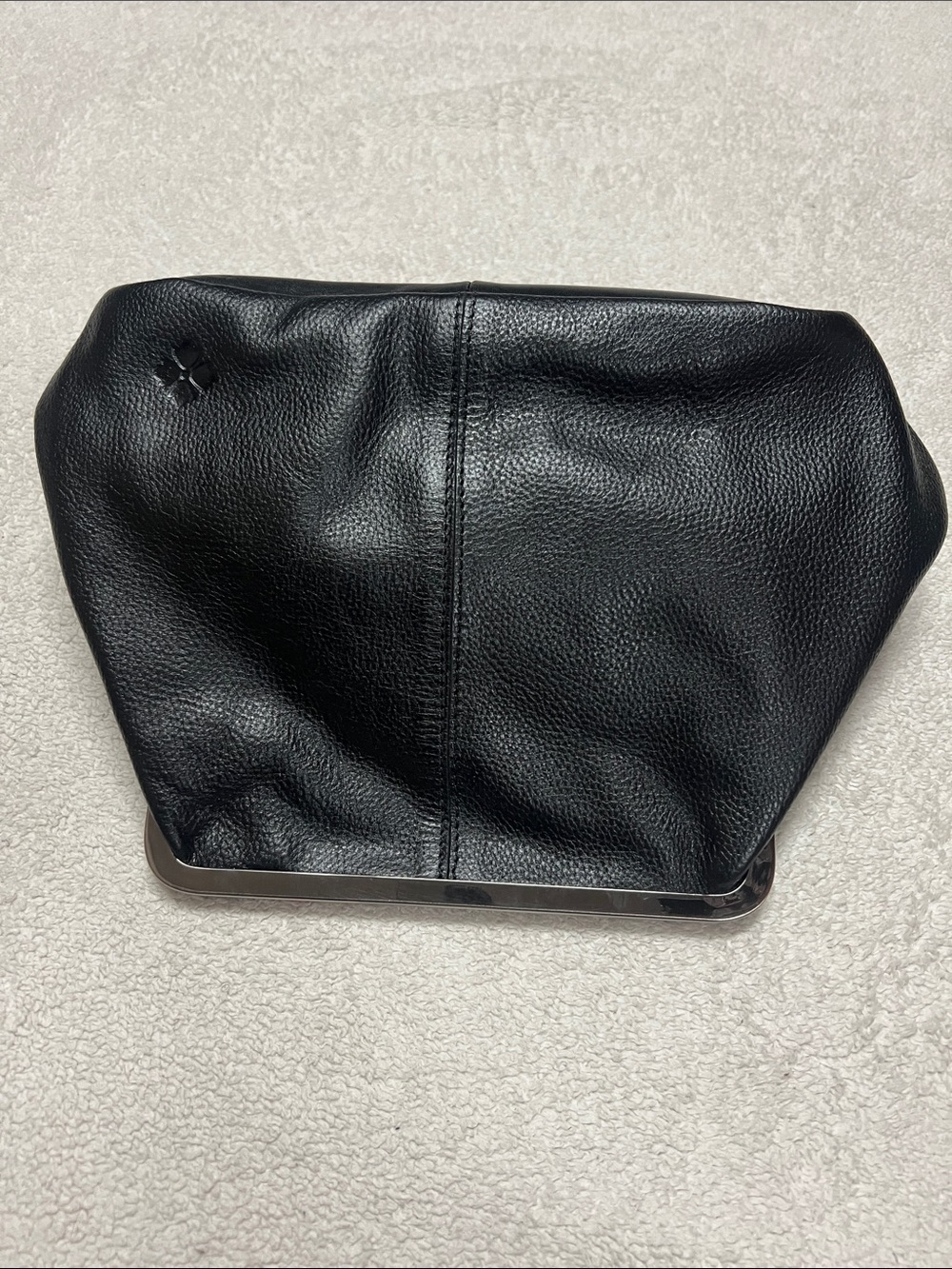 Patricia Nash Sofia Frame Crossbody Rugged Natural Grain Leather - Picture 8 of 12